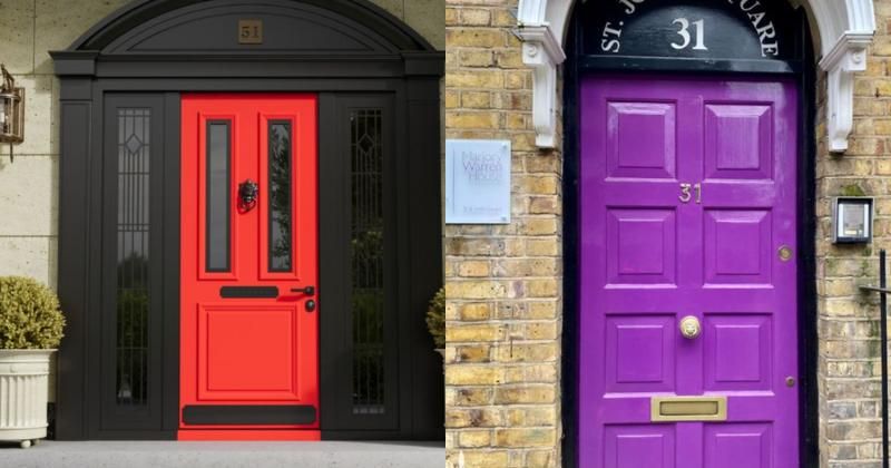 9 Warna Feng Shui Terbaik untuk Pintu Depan, Ada Merah Menyala
